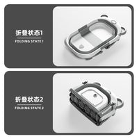 Foldable Pet Bathtub for Cats and Small Dogs with Temperature Sensor Option