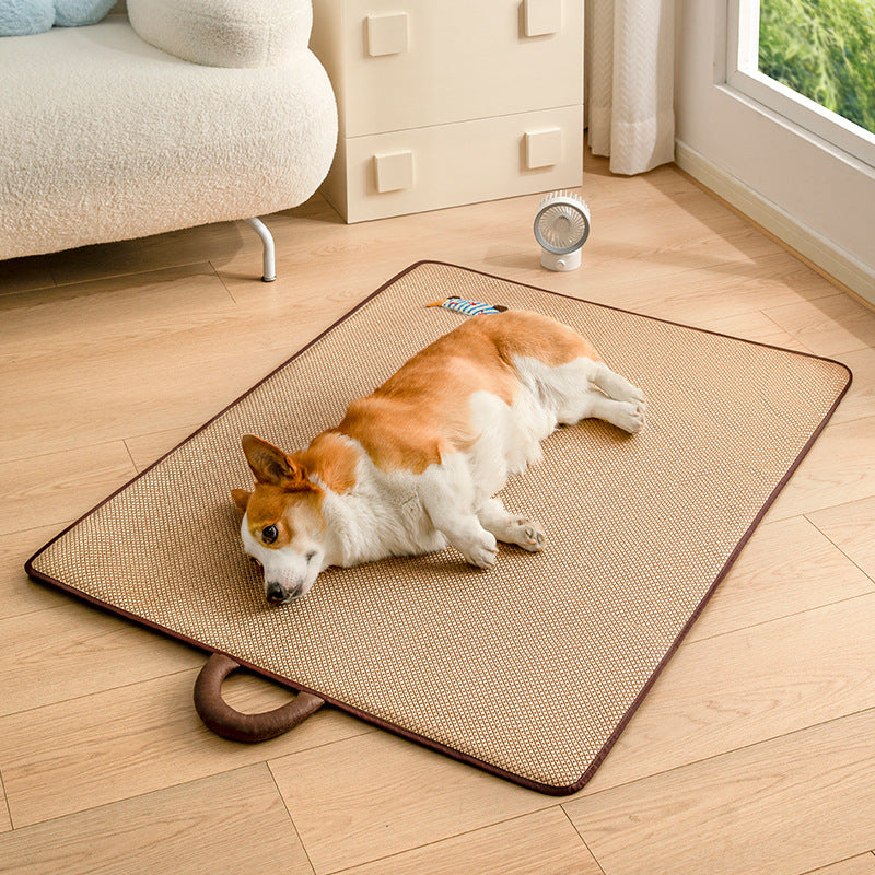 Pet Cooling Mat for Dogs and Cats, Summer Ice Pad for Small to Medium Pets, All-Season Pet Bed
