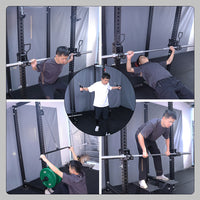 Multi-functional Squat Rack Glider Smith Machine Accessory for Home Gym