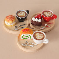 Dollhouse Miniature Food Tray Model Accessories for OB11 Dolls