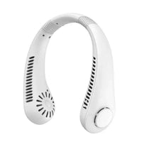 Portable USB Neck Fan with Digital Display, Adjustable Speed, and Long-Lasting Battery