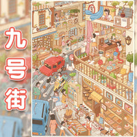Caimi 4.0 Series 3D Miniature Scene Sticker Kits for DIY Crafting