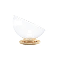 Space Capsule Cat Bed with Turntable Toy, All-Season Semi-Enclosed Pet House
