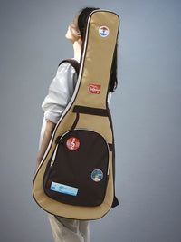 Acoustic Guitar Gig Bag 36/38/40/41 Inch, Thickened Waterproof Guitar Backpack for Women