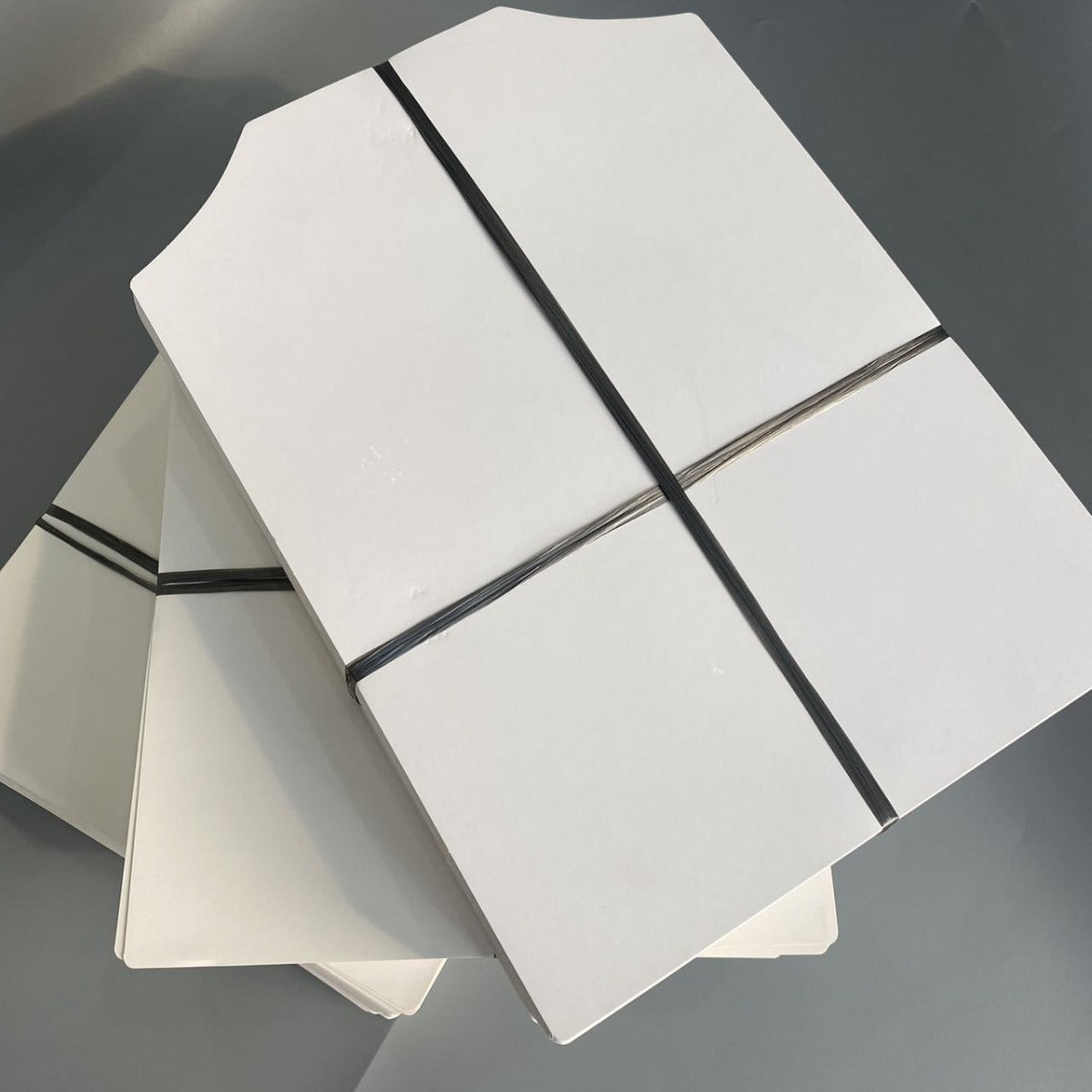 New Double-Sided White Cardboard Folding Board for Clothes, T-Shirt Anti-Wrinkle Folding Pad 250g