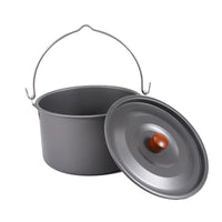 Outdoor Camping Tripod with 5.5L Large Capacity Pot for Campfire Cooking