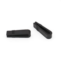 U-Shaped Plastic Edge Protector Clips for Glass Panels and Mirrors