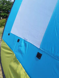 Automatic Pop-Up Beach Tent Sun Shelter for 3-4 People, UV Protection, Quick Open