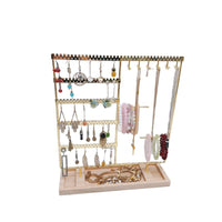 Iron Art Jewelry Display Stand for Earrings, Necklaces, Bracelets, and Rings