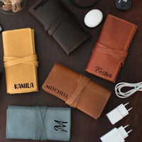 Portable Electronic Organizer Pouch for Cables, Chargers, and Accessories
