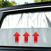 Magnetic Car Window Sun Shade Full Blackout Heat Insulation Retractable UV Protection