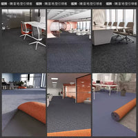 Thickened Soundproof Anti-Slip Floor Mat for Living Room Bedroom, Super Absorbent Rubber Entrance Carpet, Customizable