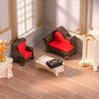 Miniature European Style Dollhouse Furniture and Decor Accessories