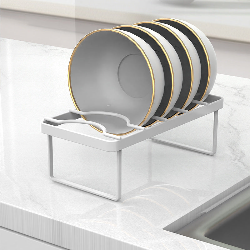 Japanese Style Kitchen Dish Drying Rack Nordic Creative Simple Pot Lid Iron Art Frying Pan Storage Organizer Shelf