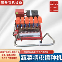 Hand-Pushed Gasoline Precision Seeder for Vegetables and Flowers