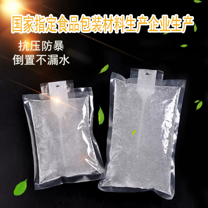 Reusable Transparent Ice Pack for Food, Medicine, and Cooling - 100ml to 1000ml