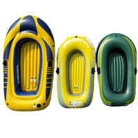 Inflatable Kayak Thickened Wear-Resistant Assault Boat Rubber Dinghy Fishing Drifting Outdoor Air Cushion Boat Foldable Raft
