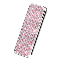 Car Seat Belt Adjuster Clip with Rhinestones, Anti-Choke Safety Belt Positioner