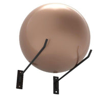 Wall-Mounted Sports Ball Display Rack for Basketball, Football, Volleyball