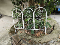 Decorative European Style Iron Garden Fence Panels for Outdoor Yards and Patios