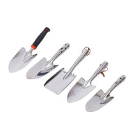 Stainless Steel Garden Trowel and Rake Set for Balcony Gardening and Planting