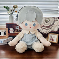 40cm Sitting Doll Pajamas Cute Cotton Doll Sleepwear Jumpsuit