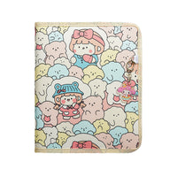 A5 Maternity Fabric Zippered Pregnancy Check-up Organizer Folder with Pockets