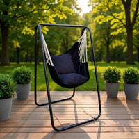 Indoor Outdoor Hammock Chair Stand Swing Frame for Kids and Adults