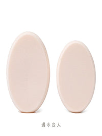 2-Pack Makeup Sponge Blender Set - Gourd Shape for Wet/Dry Use, Foundation, BB Cream, Powder