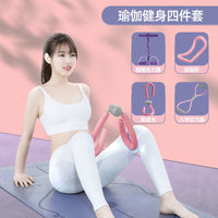2025 Women's Yoga Resistance Band Set for Fitness Training and Stretching
