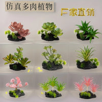 Artificial Air Plant Succulent for Terrarium Decor
