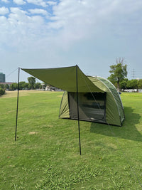 SUV Tailgate Tent with Awning, Oxford Cloth, Quick Setup for Outdoor Camping