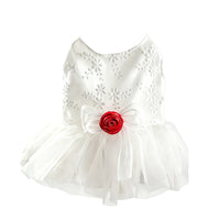 Pet Princess Dress for Small Dogs and Cats, Summer Tutu Skirt