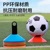 Thickened Soccer Training Marker Cones with Storage Rack for Agility and Sports Training