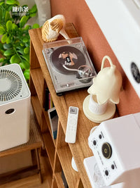Miniature Dollhouse Furniture and Appliances for BJD/OB Dolls - Air Conditioner, Air Purifier, Pinecone Lamp, Robot Vacuum
