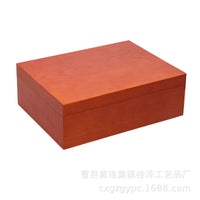 Vintage Wooden Gift Box with Lid for Storage and Gifting