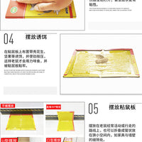 Extra-Large Thickened Sticky Mouse Traps for Home and Commercial Use