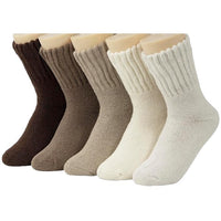 Women's Thickened Thermal Wool Blend Mid-Calf Socks for Winter