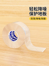 Furniture Protector Pads for Hardwood Floors - Anti-Scratch, Thick, Wear-Resistant, Transparent Chair and Table Leg Mats