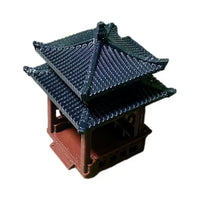 Chinese Ancient Pavilion Miniature Model for Landscaping and Decor