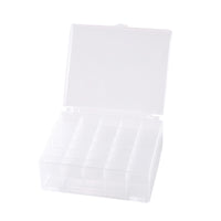 Double-Layer 60-Grid Industrial Flat Car Sewing Machine Bobbin Storage Box for Home Sewing Machines