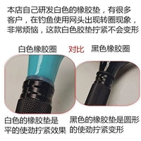 Fishing Net Head Rubber Gasket 8mm Screw Anti-Rotation Pad for Landing Net Accessories