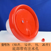 Automatic Chicken Waterer Drinker Feeder for Poultry Large Capacity Water Trough Bucket Dispenser