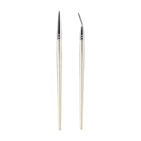 Angled Eyeliner Brush Set for Detailed Eye Makeup and Concealing
