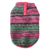 Pet Dog Winter Warm Sleeveless Double-Sided Fleece Jacket
