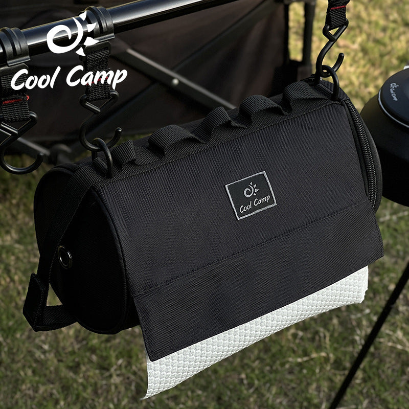 Outdoor Camping Extended Toilet Paper Holder Storage Bag