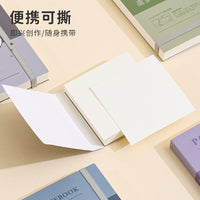 Portable Tear-Off Sketchbook for Watercolor and Drawing, Thickened Mini Art Pad for Students