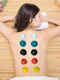 New Thickened Silicone Cupping Set for Home Travel, Easy Suction Moisture Removal, Full Body Massage and Scraping Vacuum Cupping Kit