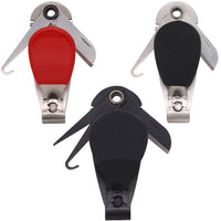 Fishing Line Cutter and Hook Sharpener Set, Stainless Steel, Portable
