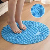 Acupressure Foot Massage Mat for Pain Relief, Large Round Reflexology Pad